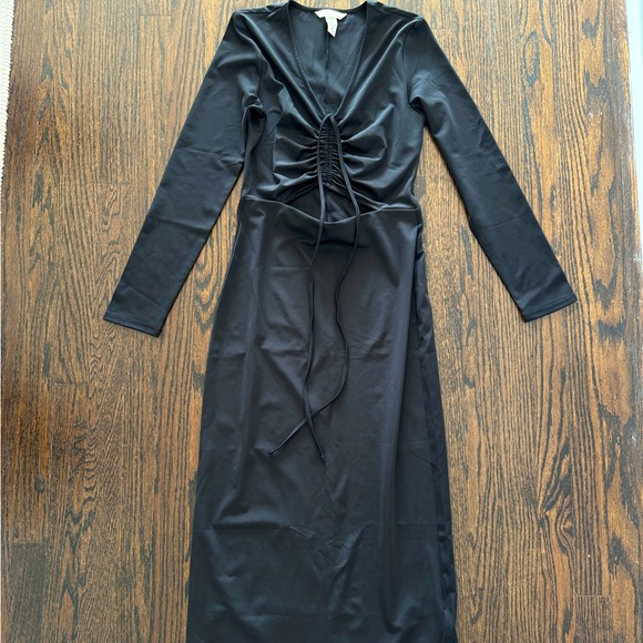 Drawstring Detail Bodycon Dress - Picture 1 of 2